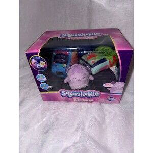 Squishville Box set purple Axoltol Squishmallows